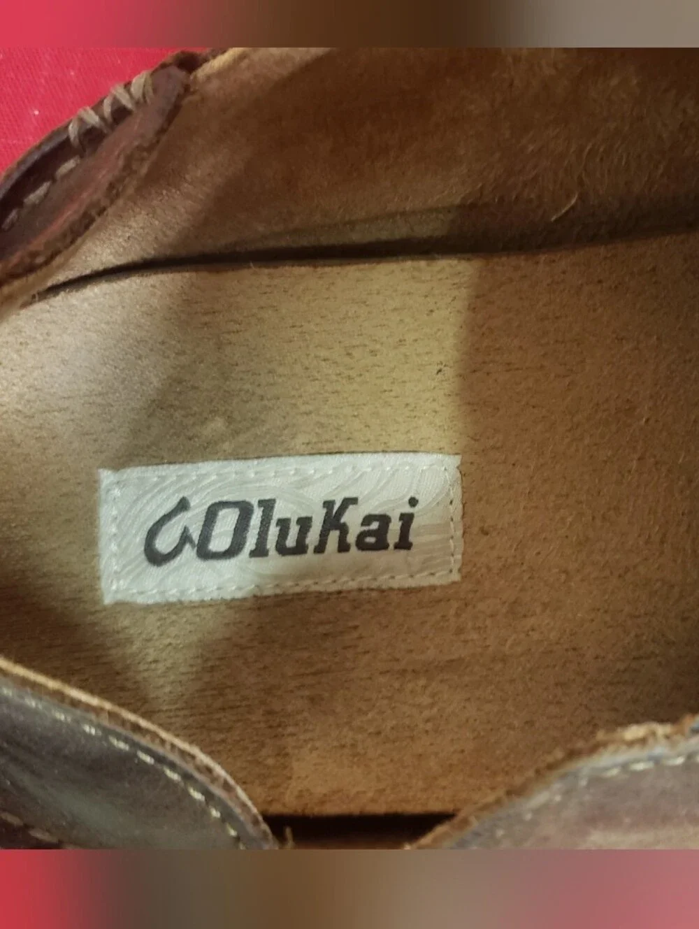 Olukià Moloà Mens Antiqued Leather Convertible Moccasin Style 10.5